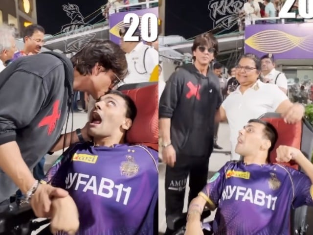 How many times will one heart win! The video of King Khan meeting a disabled fan has gone viral (Photo; Instagram)