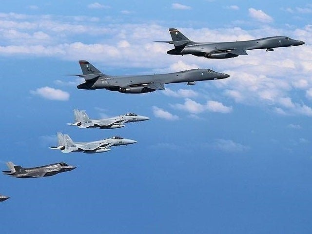 77 Chinese aircraft and more than a dozen ships participated;  Photo: File 