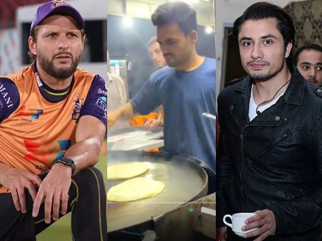 Ali Zafar and Shahid Afridi's announcement to help the boxer working at a tea dhaba