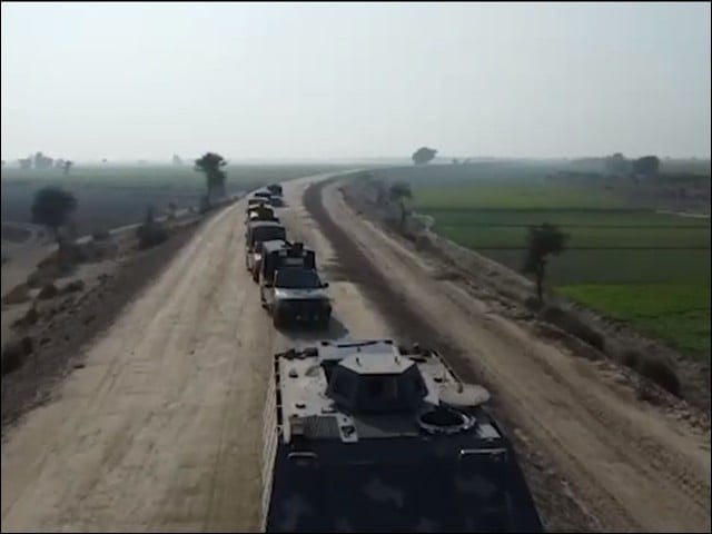 Rahim Yar Khan: 2 bandits killed during operation in Kacha Photo: Video screenshot