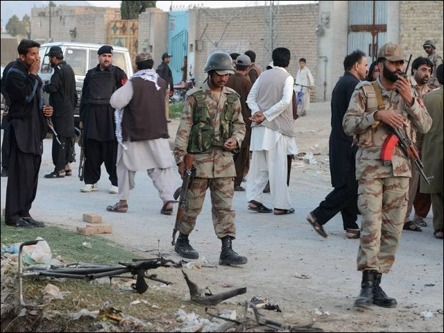 Three terrorists were killed in a tip-off operation in Turbat