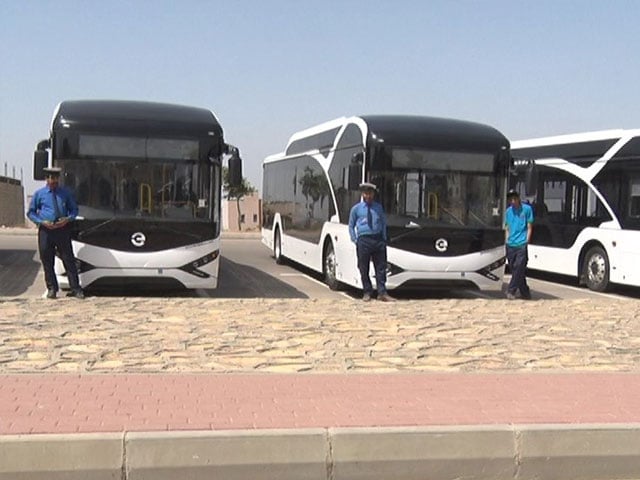 Inauguration of new route of People's Electric Bus Service from Bahria Town to Millerhalt