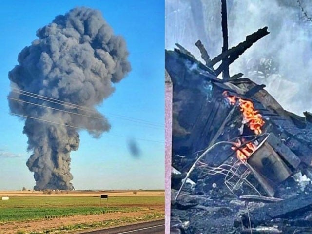 United States; 18 thousand cows died in the explosion in the dairy farm Between 2013 and 2021, 3 million animals died in various accidents in the United States; Photo: BBC