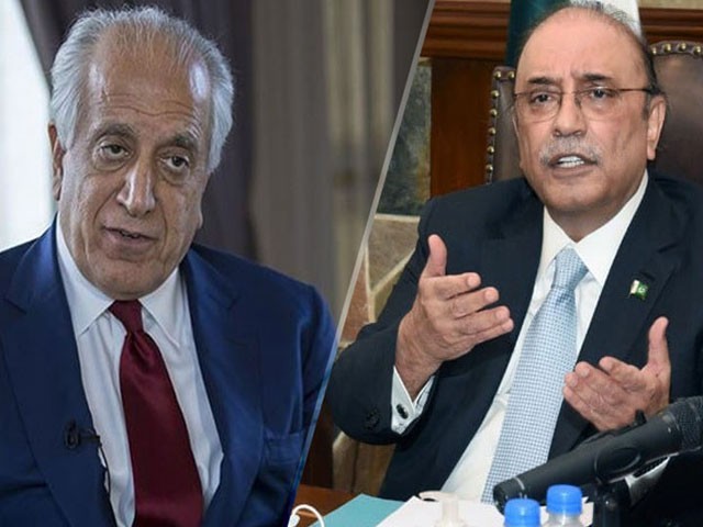 Mr. 10 percent! I do not lobby for any person or country, Zalmay Khalilzad Asif Zardari declared Zalmay Khalilzad as a salaried employee; Photo: File
