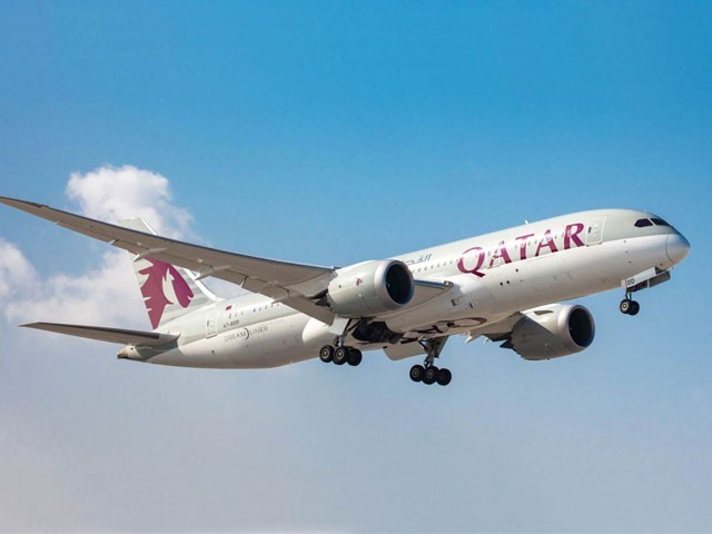 A private airline plane narrowly escaped an accident at Islamabad Airport After landing, scratches were found on the tail of the plane, the plane was carrying 277 people including the crew. (Photo: File)