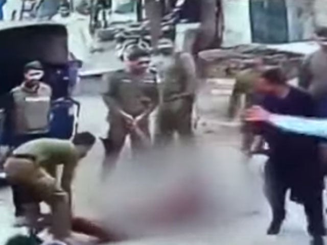 The culture of Punjab police has not changed, public violence of officers on citizens in Gujarat