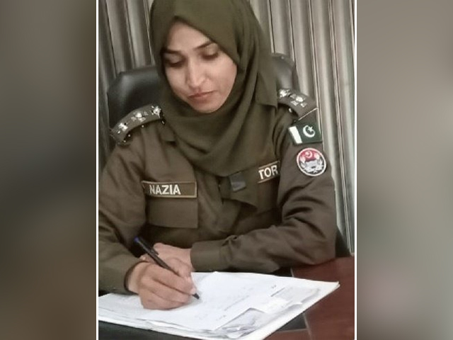 Police Inspector Nazia Kausar died due to the explosion of a cylinder in the house