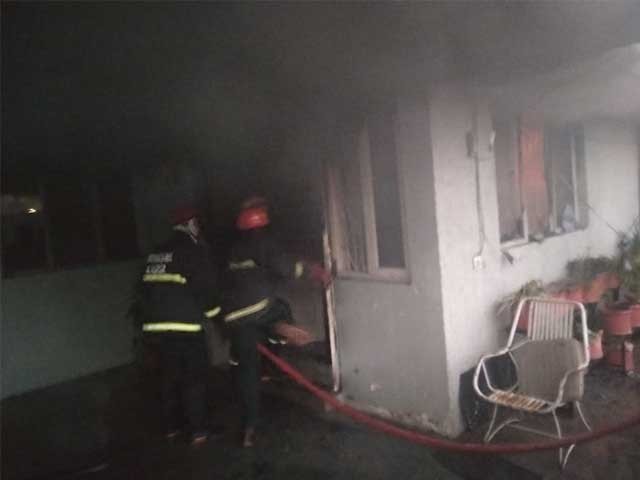 A woman was injured in a gas leakage explosion in Gharibabad area: Photo: File