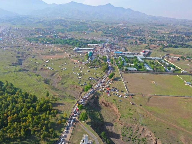 Eid celebrations in North Waziristan, participation of more than 1 lakh vehicles