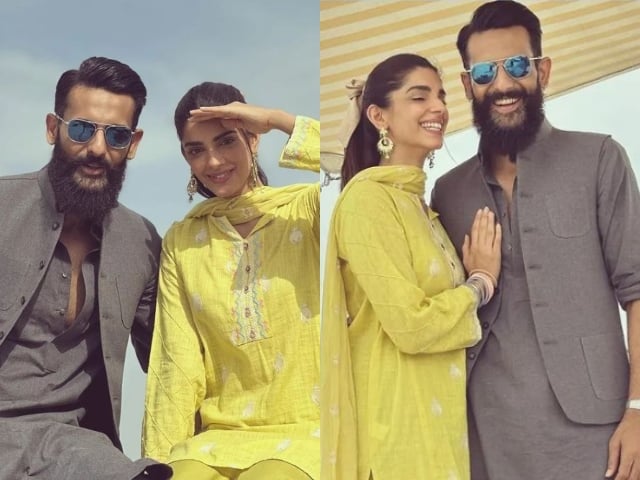 Mohib Mirza faces trolling over Eid photos with Sanam Saeed