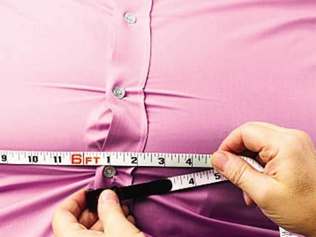 Pinch your waist and arms to detect excess body fat.  Photo: File 