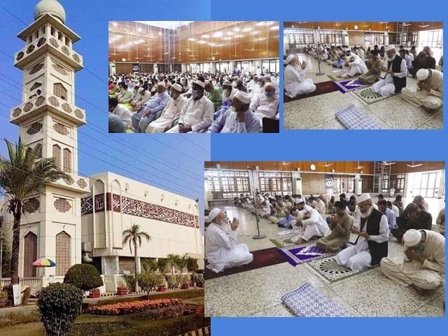 Jamia Masjid Mansoora; A rare and unique piece of modern architecture There is no pillar in the main hall of the mosque, nor is there a beam in the ceiling. Photo: File