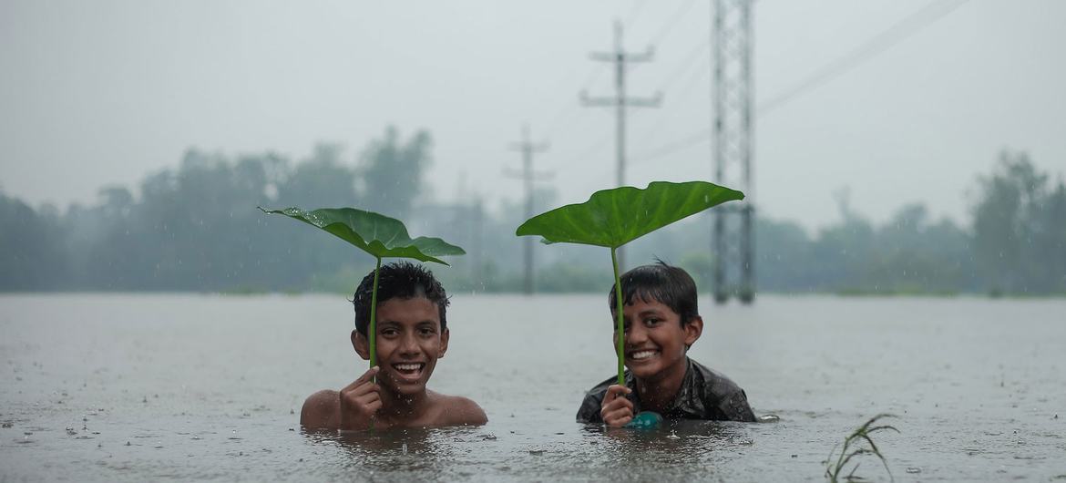 Seasonal floods are a part of life in Chittagong, Bangladesh.