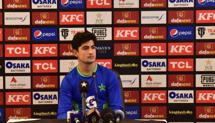 A day before the Pakistan New Zealand T20 match, Naseem Shah's video statement is released