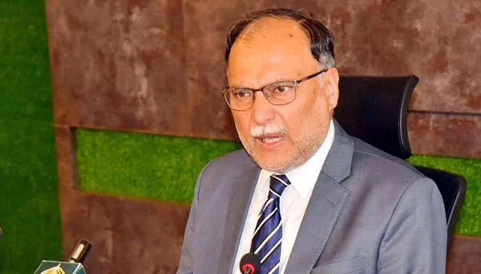 Ahsan Iqbal, there is a political conflict in the country, not a constitutional one