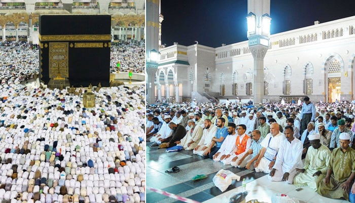 Al-Masjid al-Haram, Masjid al-Nabawi, late gathering of Khatam al-Qur’an