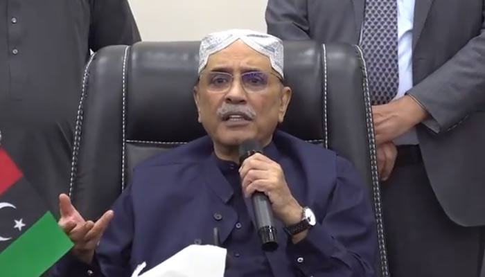 Asif Zardari became part of the coalition government under compulsion