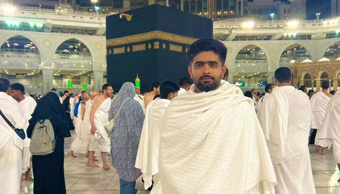 Babur Azam achieved the happiness of Umrah