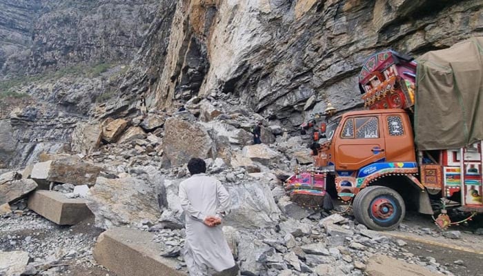 Balochistan, a part of the mountain sits near Chinna Mor