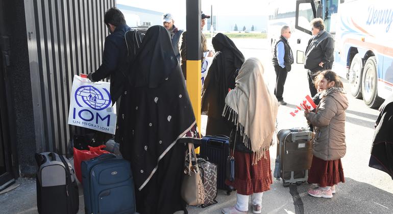 Canada: Over 30,000 Afghan refugees arrive with IOM’s support