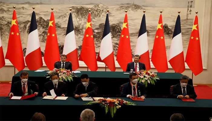 Cooperation agreements in nuclear and renewable energy in France and China