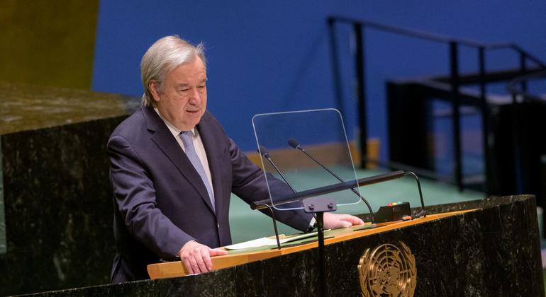 Current climate polices ‘a death sentence’ for the world, warns Guterres