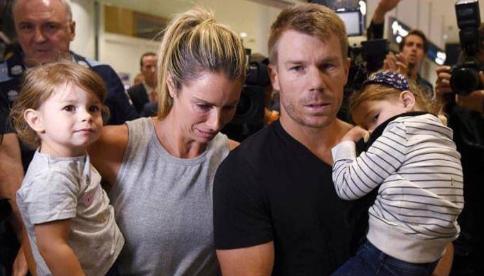 David Warner's wife explained the situation after the ball-tampering scandal