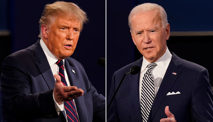 Donald Trump made fun of Joe Biden, also took down the copy