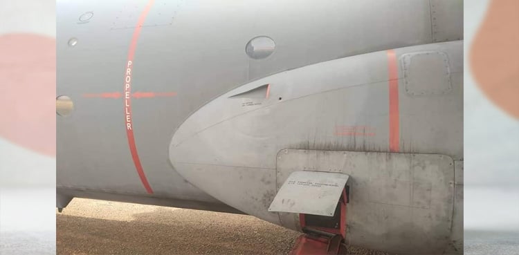 Firing on a Turkish plane carrying its citizens from Sudan