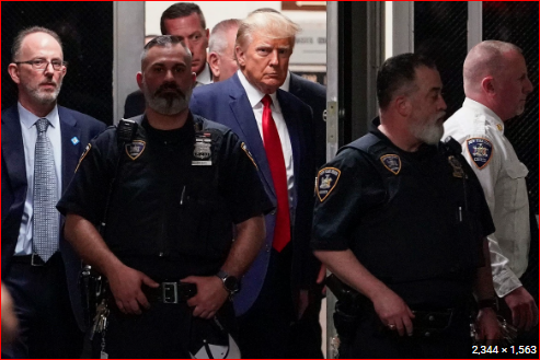 Former US President Donald Trump arrested