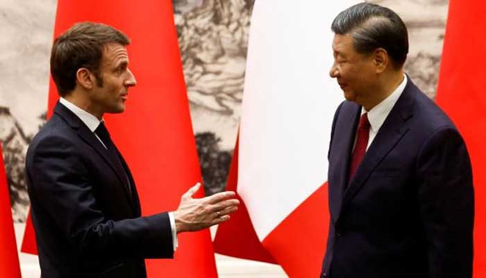 France and Beijing capable of resolving differences, Chinese president