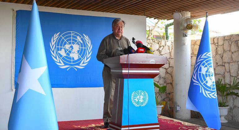 Guterres delivers message of ‘hope and renewal’ for Somalia