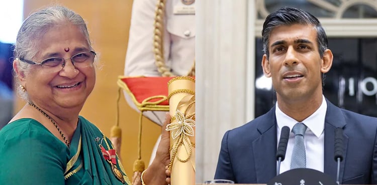 How did Rishi Sonik become British Prime Minister?  A controversy arose over the mother-in-law's statement