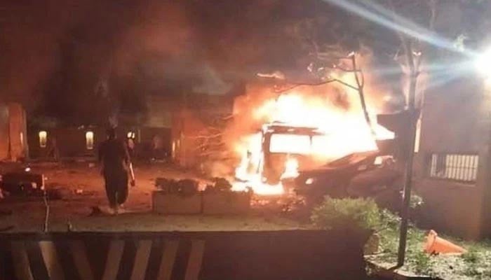 Initial report of explosion in Swat, CTD police station