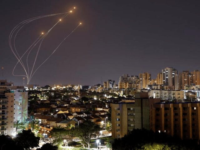 Israel bombed Syria in response to a rocket attack