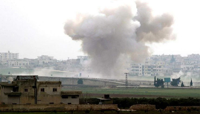 Israeli bombing in Homs, 5 soldiers injured