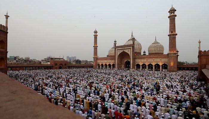 Muslims in India are also celebrating Eid-ul-Fitr today