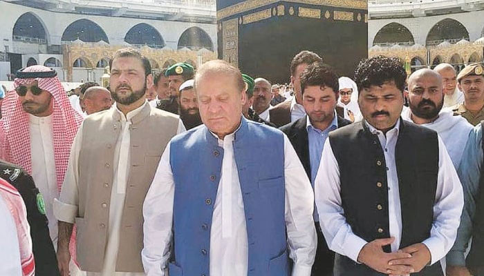 Nawaz Sharif will spend the last decade of Ramadan in Saudi Arabia