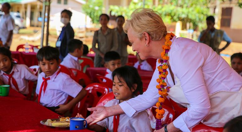 New WFP chief Cindy McCain warns of funding crunch in fight against hunger