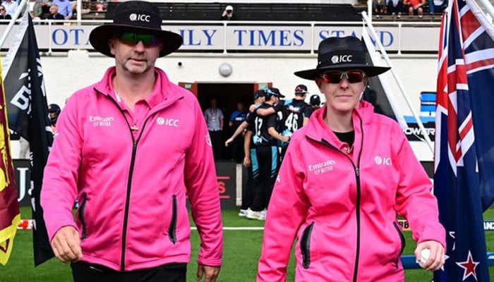 New Zealand's female cricket umpire made history