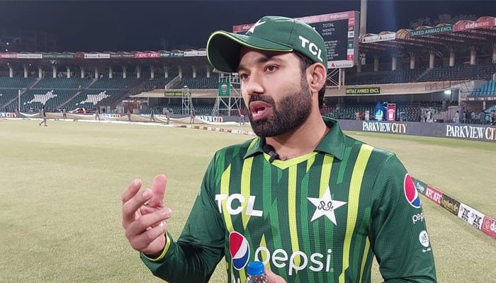 Our goal is to make Pakistan the number one team, Muhammad Rizwan