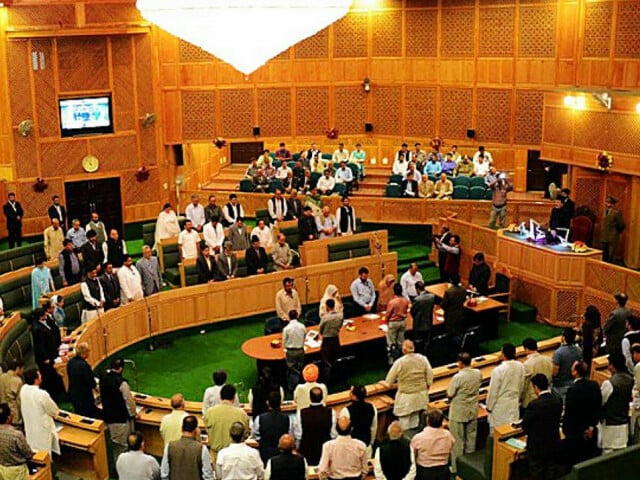 PTI's decision to sit on opposition seats in Azad Kashmir Legislative Assembly