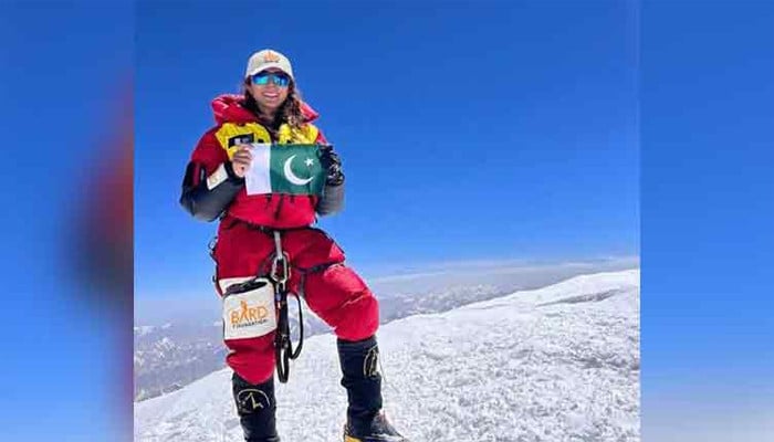 Pakistani female mountaineer Naila Kayani has made history