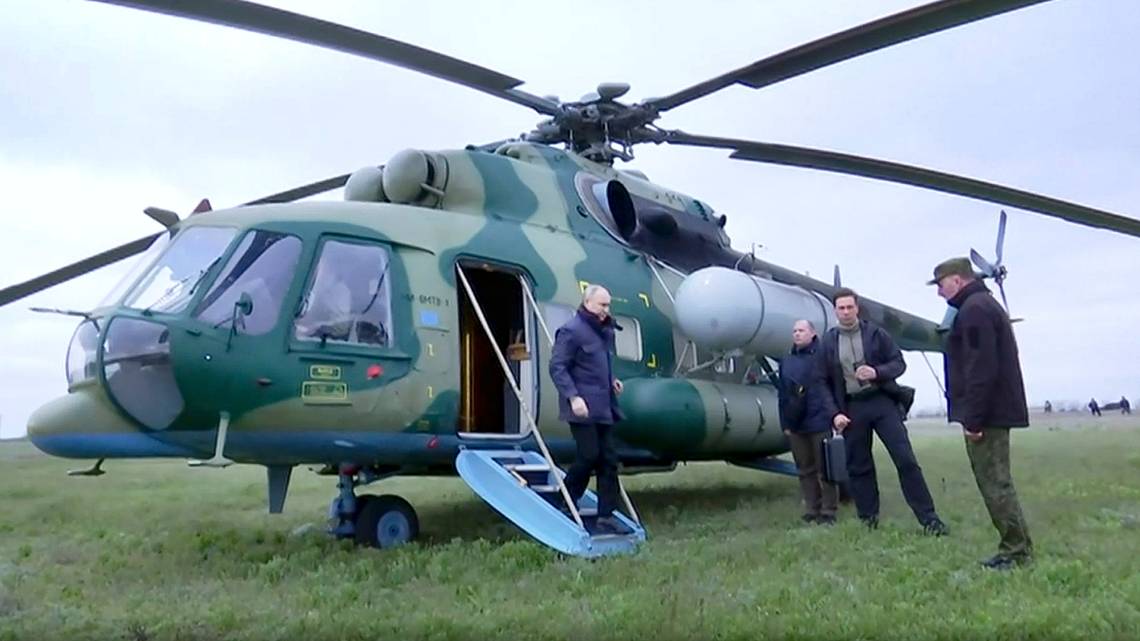 Russian President's visit to occupied territories of Ukraine