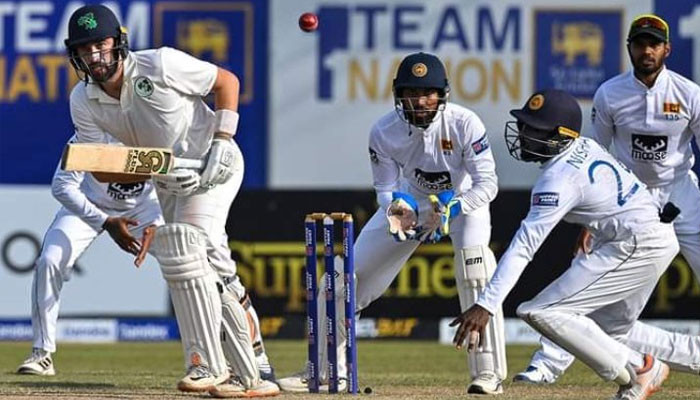 Sri Lanka defeated Ireland in the Galle Test and the series