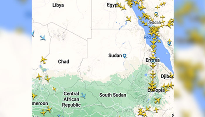 Sudan, 2 planes destroyed in clashes, airspace closed for commercial flights