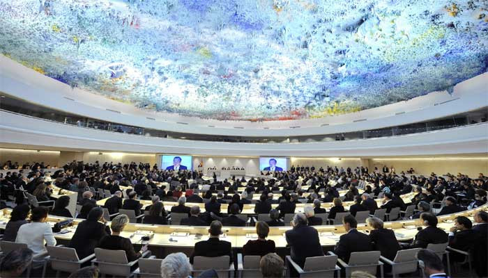 The OIC resolution against the Israeli occupation was approved by an overwhelming majority in the World Human Rights Council