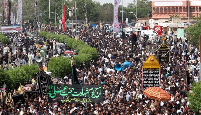 The martyrdom day of Hazrat Ali is being celebrated with devotion and respect