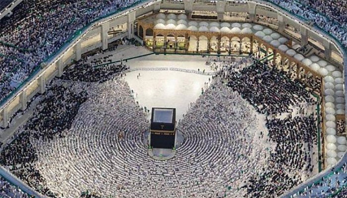 Thunderstorm in Makkah