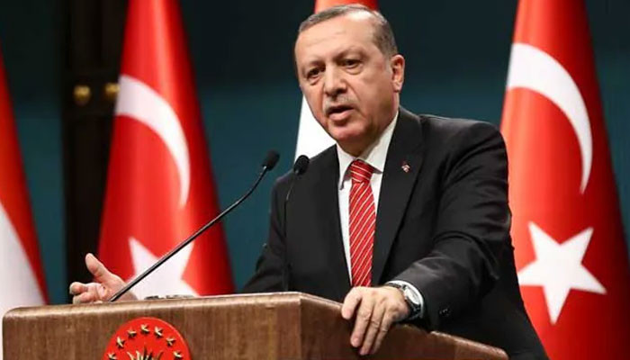 Turkish President Recep Tayyip Erdogan canceled the election campaign today